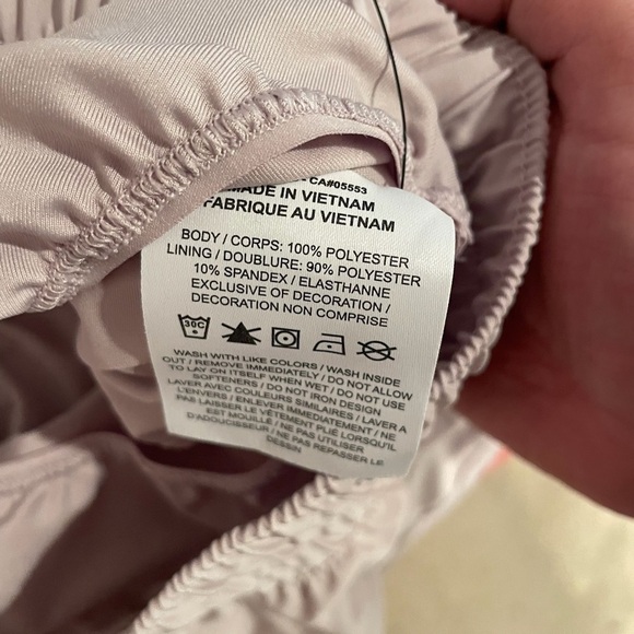 Nike One Dri-Fit Loose Fit Lined Grey Active Running Shorts Sz XL NWT - Picture 7 of 7